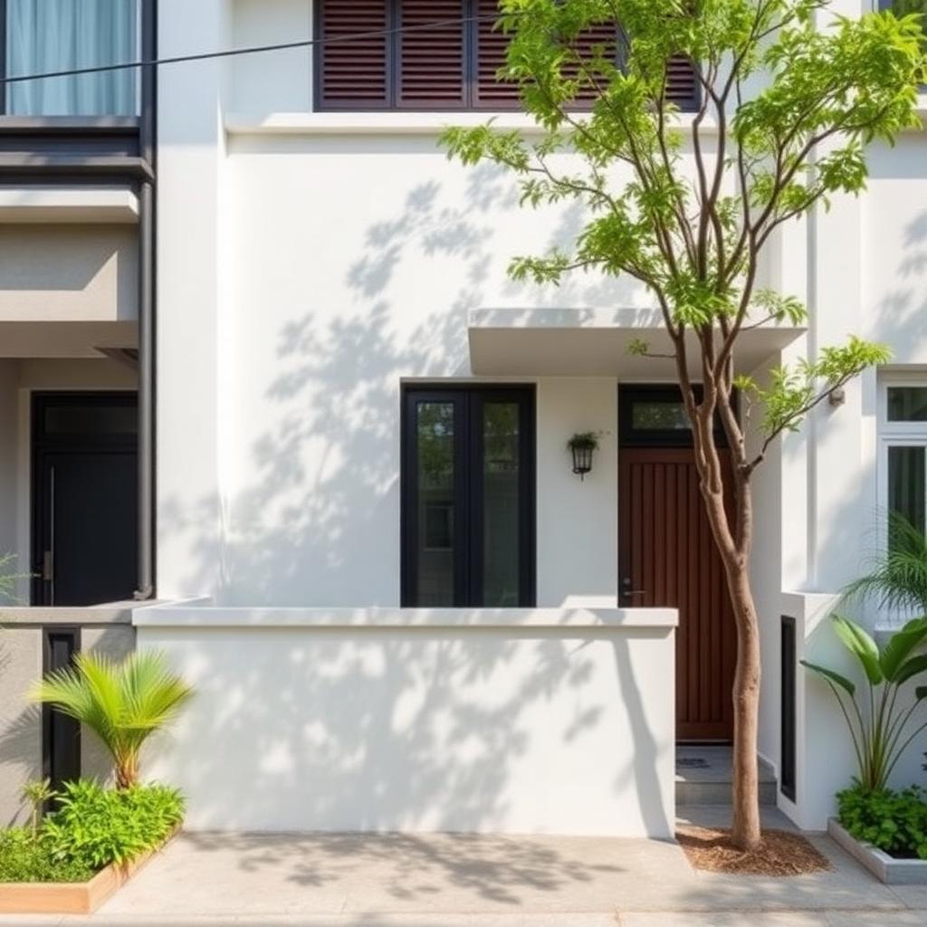 Nhà phố hiện đại